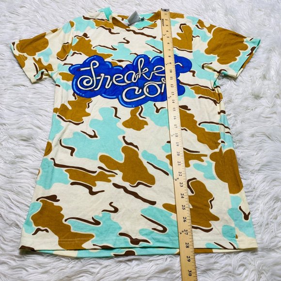 Sneaker Con Official Merch Mens Camo Graphic Logo Short Sleeve TShirt Size Small - Picture 5 of 10